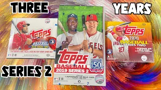 Three Years of Series 2 - Baseball Cards Break