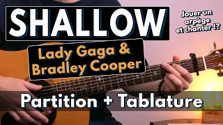 Jouer Shallow de Lady Gaga & Bradley Cooper  ! Tuto Guitare (Tablature & Partition)