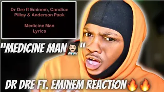 First time hearing "Medicine Man" Dr.  DRE Ft. Eminem REACTION