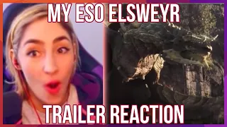 My Reaction to The Elder scrolls Online Elsweyr Cinematic!