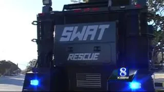 Salinas PD's giant military tank turning heads