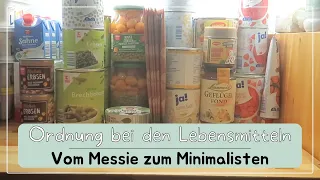 Keller ausmisten Teil 2 l Lebensmittel ordnen l Vom Messie zum Minimalisten l Big Mary