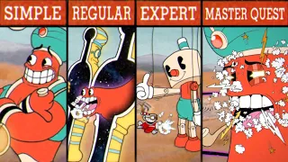 Cuphead: No Hit / Difficulty Comparison / Djimmi the Great / Master Quest (19)