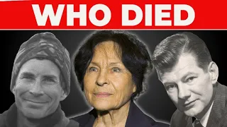 7 Personalities Who Died Today on May 29, 2024