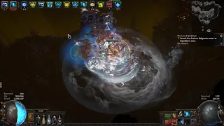 Path of Exile Coc ice spear occultist Minotaur Map