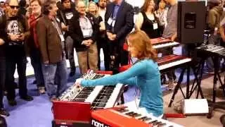 Rachel Flowers - Boston - Foreplay/Long Time @NAMM 2015