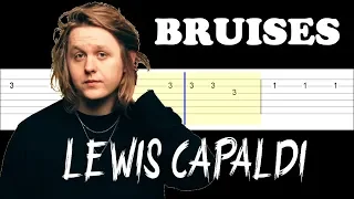 Lewis Capaldi - Bruises (Easy Guitar Tabs Tutorial)