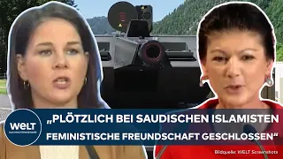 SAHRA WAGENKNECHT: "Auch Grüne kriegen Spenden von Rüstungsindustrie" – Politischer Aschermittwoch