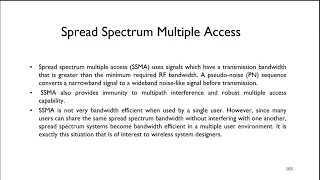 Spread spectrum multiple access Gains & Its problem [disadvantages] in wireless network in bangla.