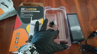 UNBOXING DEL SKIMMER DE SUPERFICIE MARCA SUNSUN MOD. JY 03 PARA ACUARIO MARINO Y AGUA DULCE