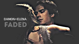 ▶ Damon + Elena || Faded