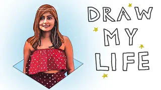 DRAW MY LIFE - KRITIKA GOEL | All About My Childhood, School, College, Work and Youtube ✨