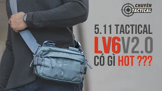 So sánh Túi đeo 5.11 Tactical LV6 phiên bản V2.0 và V1.0 - Chuyentactical.com