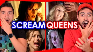 Top 15 SCREAM QUEENS 😱🔪 PELICULAS de TERROR | HALLOWEEN | Edu & Serch Wow Qué Pasa