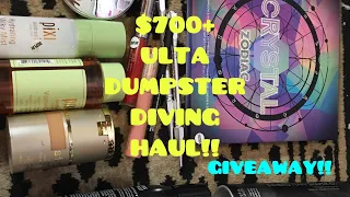 $700+ Ulta Dumpster Diving Haul!!!