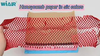 WiAIR Colored Honeycomb Paper, Six Colors, Wrapping/Filling/Decoration Products