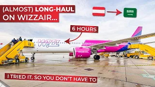 Low prices worth suffering for? Flying to Saudi Arabia on WIZZAIR's Airbus A321neo | BRUTALLY HONEST