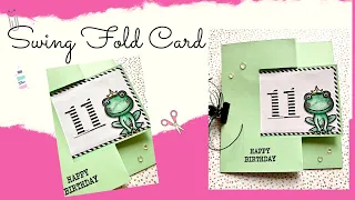☀️💞 Swing Fold Card basteln I in cm I  DIY I Annilis Welt ☀️💞