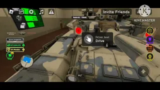The new T90 tank in roblox war tycoon!