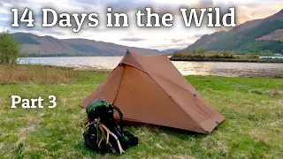 14 Days in the Wild - Solo Backpacking in the Scottish Highlands - Cape Wrath Trail Part 3