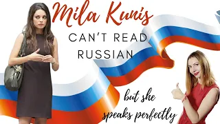 Mila Kunis speaks Russian at the Tonight Show with Conan O'Brien and the Tonight Urgant Show
