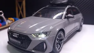 Audi RS6 Avant Escala 1/24 20,5cmR$ 199,00Disponível em nosso site.https://smallworld.mercadoshops.c