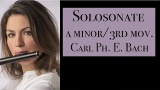 Carl Ph. E. Bach Solosonate a minor/3rd movement - Birgit Ramsl-Gaal