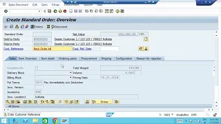 SAP SD: Back Order Processing