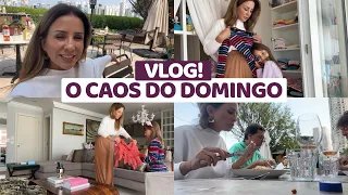 VLOG: O CAOS DO DOMINGO!