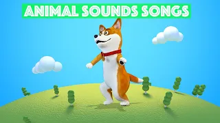 Animal Sounds Songs | + More Super Simple Songs for Kids | + Animal Dance Corgi Dog