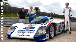 Porsche success at Le Mans Norbert Singer and Hans-Joachim Stuck.