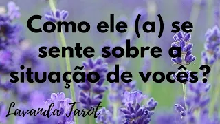 #tarot 💜🪻 Como ele (a) se sente sobre a situação de vocês?💜🪻