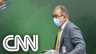 ‘Estou à disposição do Parlamento’, diz Queiroga sobre CPI da Pandemia | NOVO DIA