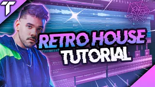 How To Make RETRO HOUSE Like NUZB in 3 MINUTES - FL Studio 20