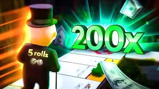 200x RECORD WIN ON *NEW* MONOPOLY BIG BALLER GAME!