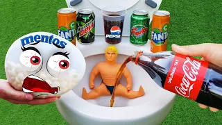 Stretch Armstrong VS Cola Mentos, Fanta, Mtn Dew, Fruko, Pepsi, Yedigün and Mentos Underground