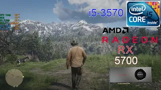 Red Dead Redemption 2 Benchmark - i5 3570 | RX 5700