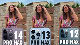 iPhone 14 Pro Max vs iPhone 13 Pro Max vs iPhone 12 Pro Max Camera Test