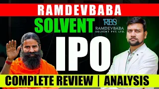 🔴Ramdevbaba Solvent IPO Complete review Alert ⚠️ | Analysis | Stock Market