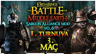 GUNDABAD & ISENGARD vs GONDOR & EREBOR | Sargon Alliance Mod v0.6 1st Tournament - Match 3