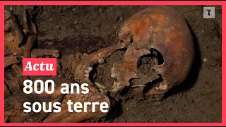 160 squelettes découverts dans une église en Bretagne lors de fouilles archéologiques