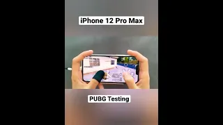 iPhone 12 Pro Max PUBG Testing High Quality Resolution #pubgmobile #shorts