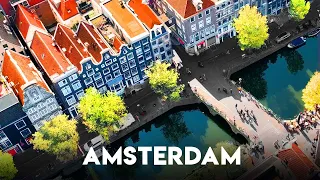 Amsterdam – Drone 4K, Amsterdam Drohne Luftaufnahmen