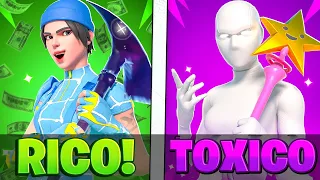 TIPOS DE JUGADORES EN FORTNITE 😱 *tu quien eres?*