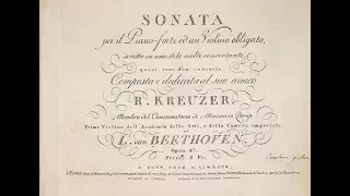 Beethoven, Violin sonata No.9 in A major, Op.47. "Kreutzer"