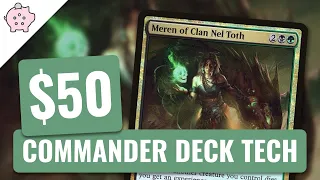 Meren of Clan Nel Toth | EDH Budget Deck Tech $50 | Sacrifice | Magic the Gathering | Commander