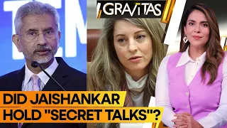 Gravitas | Report: Jaishankar held "secret talks" with Canadian FM Melanie Joly