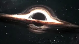 "stay" - 4k black hole (1 hour interstellar main theme)