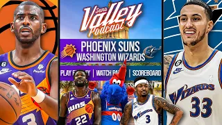 Phoenix Suns vs Washington Wizards | LIVE Reaction | Scoreboard | Play By Play