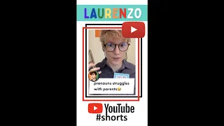 🏳️‍🌈pronoun struggles with parents 😂 #comedy #shorts #lgbt SUBSCRIBE TO MY CHANNEL👆